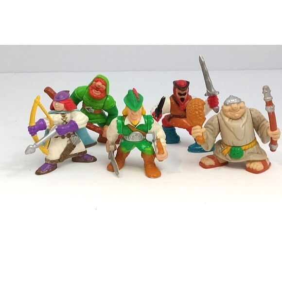 Fisher Price Great Adventures Lot Robin Hood Figures - Picture 1 of 15